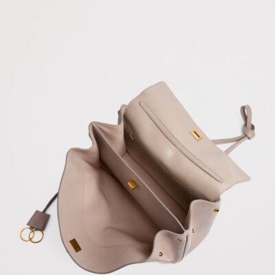 Balenciaga Medium Leather Rodeo Top-Handle Bag - Image 5