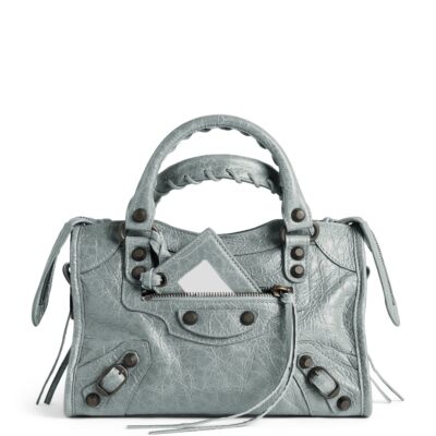 Balenciaga Mini Lambskin Le City Top-Handle Bag - Image 1