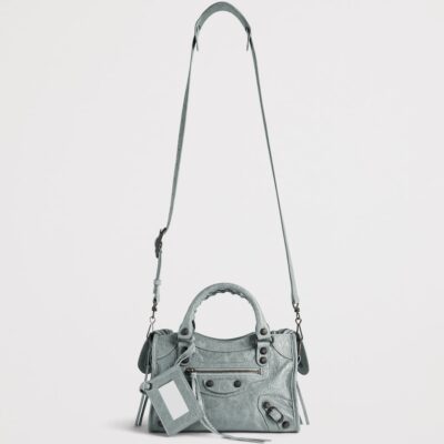 Balenciaga Mini Lambskin Le City Top-Handle Bag - Image 2