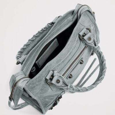 Balenciaga Mini Lambskin Le City Top-Handle Bag - Image 5