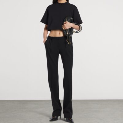Balenciaga Mini Leather Bolero Bowling Bag - Image 3