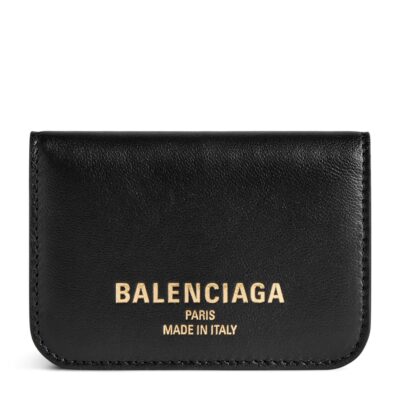 Balenciaga Mini Leather Cash 2.0 Trifold Wallet - Image 1