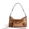 Balenciaga Mini Suede Le City Moto Shoulder Bag - Image 1