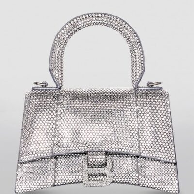 Balenciaga Small Hourglass Top-Handle Bag - Image 2