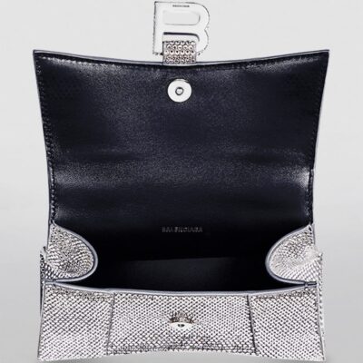 Balenciaga Small Hourglass Top-Handle Bag - Image 4