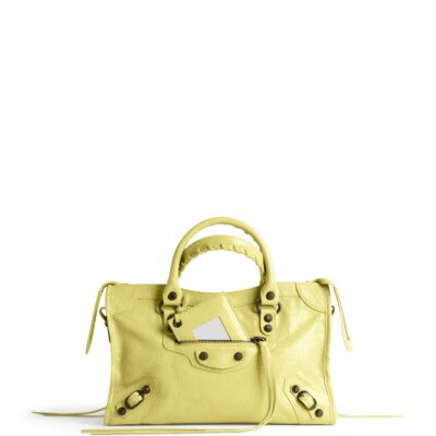 Balenciaga Small Lambskin Le City Top-Handle Bag - Image 1