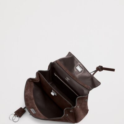 Balenciaga Small Suede Rodeo Top-Handle Bag - Image 5
