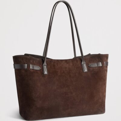 Balenciaga Suede Bel Air Tote Bag - Image 4