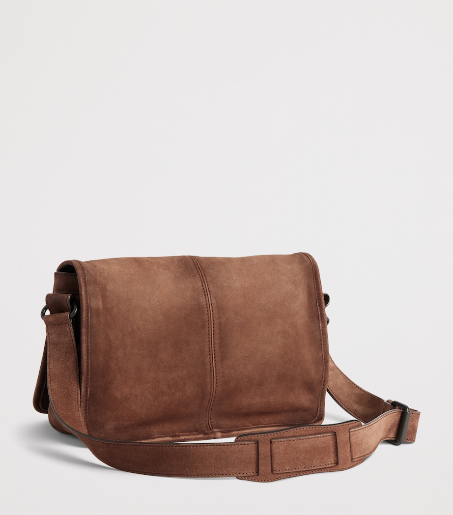 Balenciaga Suede Le City Messenger Bag - Image 3