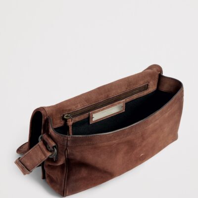 Balenciaga Suede Le City Messenger Bag - Image 4
