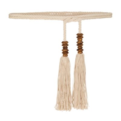 Balmain Cotton Rope Tie Belt - Image 1