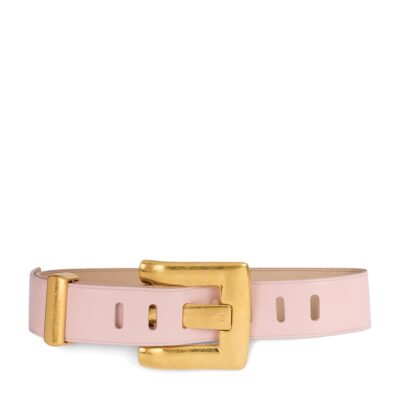 Balmain Leather Anthem Belt - Image 1