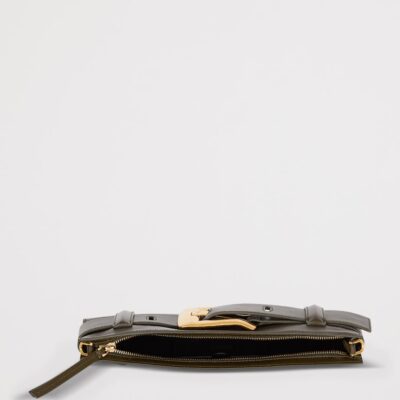 Balmain Leather Anthem Clutch Bag - Image 4