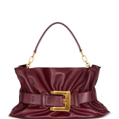 Balmain Medium Leather Anthem Shoulder Bag - Image 1