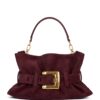 Balmain Medium Suede Anthem Shoulder Bag - Image 1