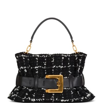 Balmain Medium Tweed Anthem Shoulder Bag - Image 1
