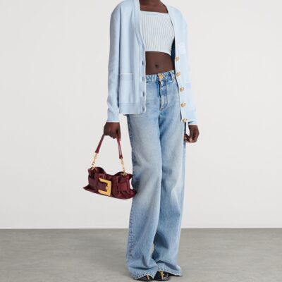 Balmain Mini Leather Anthem Shoulder Bag - Image 2