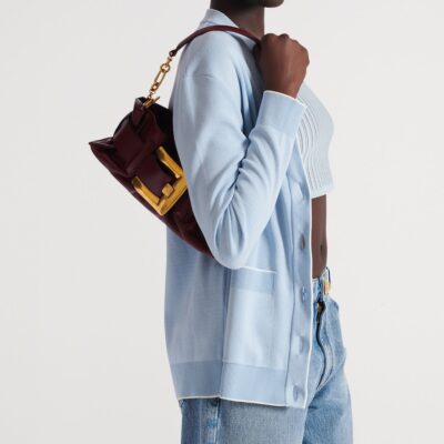 Balmain Mini Leather Anthem Shoulder Bag - Image 5