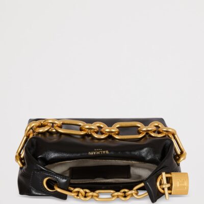 Balmain Mini Leather Sync Shoulder Bag - Image 3
