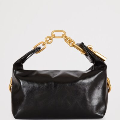 Balmain Mini Leather Sync Shoulder Bag - Image 5