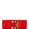 Balmain Satin Anthem Clutch Bag - Image 1