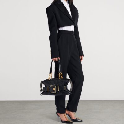 Balmain Small Leather Anthem Shoulder Bag - Image 2