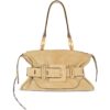 Balmain Small Suede Anthem Shoulder Bag - Image 1