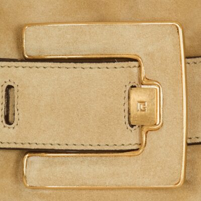 Balmain Small Suede Anthem Shoulder Bag - Image 5