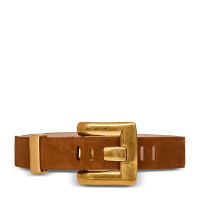 Balmain Suede Anthem Belt - Image 1