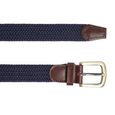 Barbour Leather-Trimmed Woven Belt - Image 2