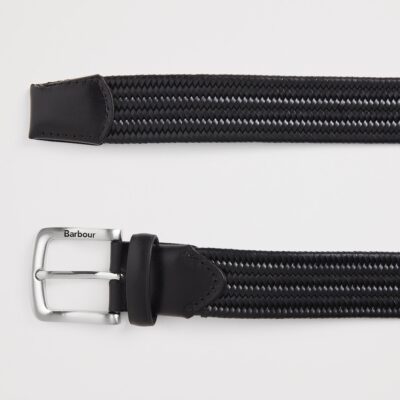 Barbour Leather Stretch Belt - Image 3