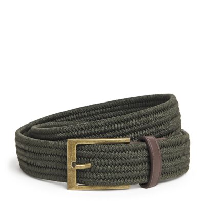 Barbour Leather Stretch Belt - Image 5