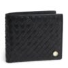Barbour Leather Woven Farne Wallet - Image 1
