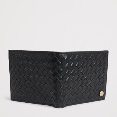 Barbour Leather Woven Farne Wallet - Image 3