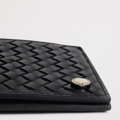 Barbour Leather Woven Farne Wallet - Image 4