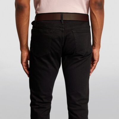 Barbour Matte Leather Belt - Image 5