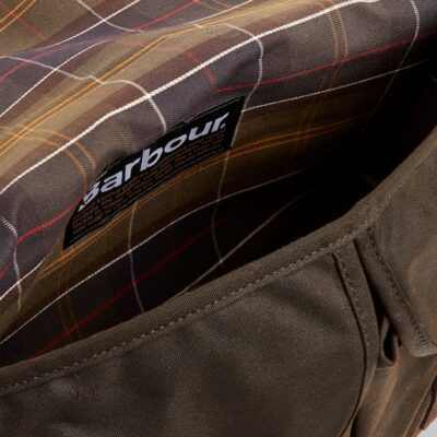 Barbour Waxed Tarras Messenger Bag - Image 3