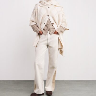 Barbour Wool-Blend Vienna Scarf and Cape - Image 2