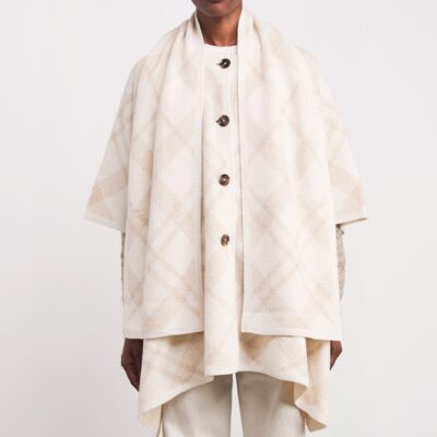 Barbour Wool-Blend Vienna Scarf and Cape - Image 3