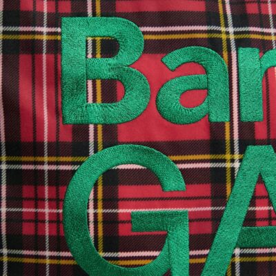 Barbour x GANNI Waxed Tartan Tote Bag - Image 4