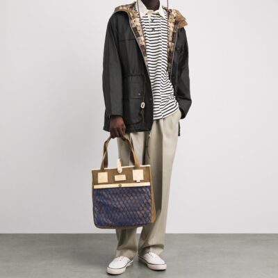 Barbour x Paul Smith Loves Barbour Tote Bag - Image 4