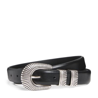 Barena Leather Western Belt - Image 1