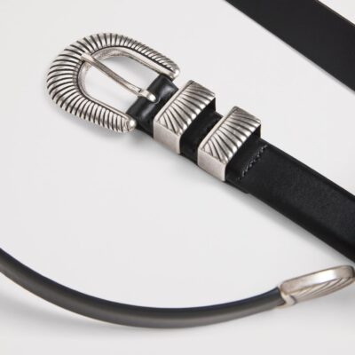 Barena Leather Western Belt - Image 5