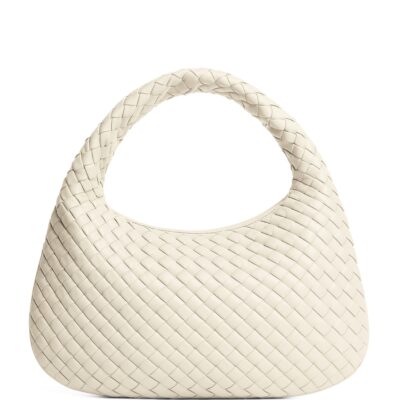 Bottega Veneta Baby Leather Veneta Shoulder Bag - Image 4