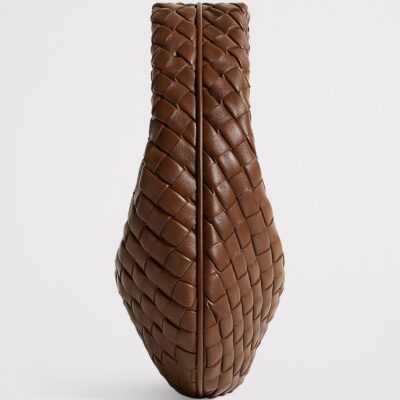 Bottega Veneta Baby Leather Veneta Shoulder Bag - Image 4
