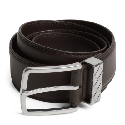 Bottega Veneta Calf Leather Intrecciato Piccolo Belt - Image 2