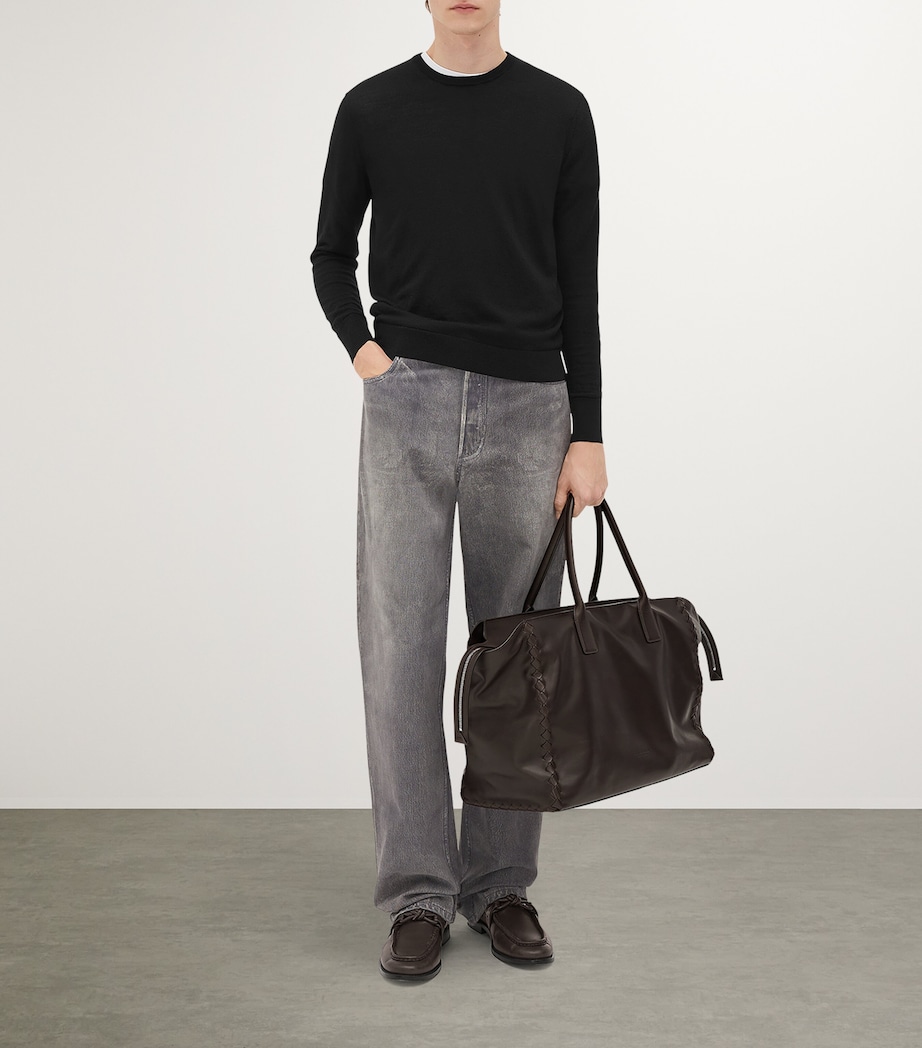 Bottega Veneta Calfskin Cabat Tote Bag - Image 2
