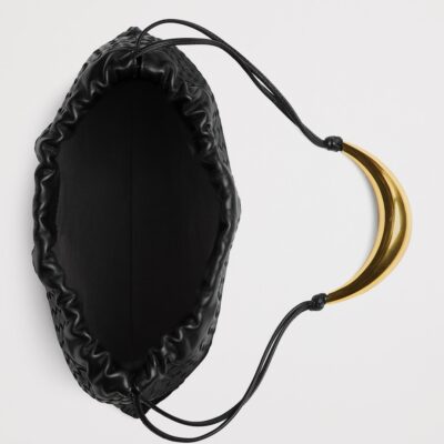 Bottega Veneta Calfskin Embellished Dustbag Shoulder Bag - Image 3
