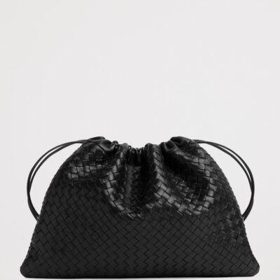 Bottega Veneta Calfskin Embellished Dustbag Shoulder Bag - Image 5
