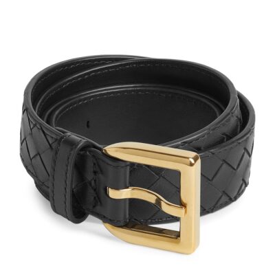 Bottega Veneta Calfskin Intrecciato Piccolo Belt - Image 1